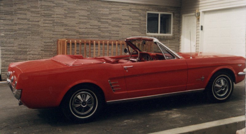 Tom And Mary Schmidt S 1966 Mustang Convertible